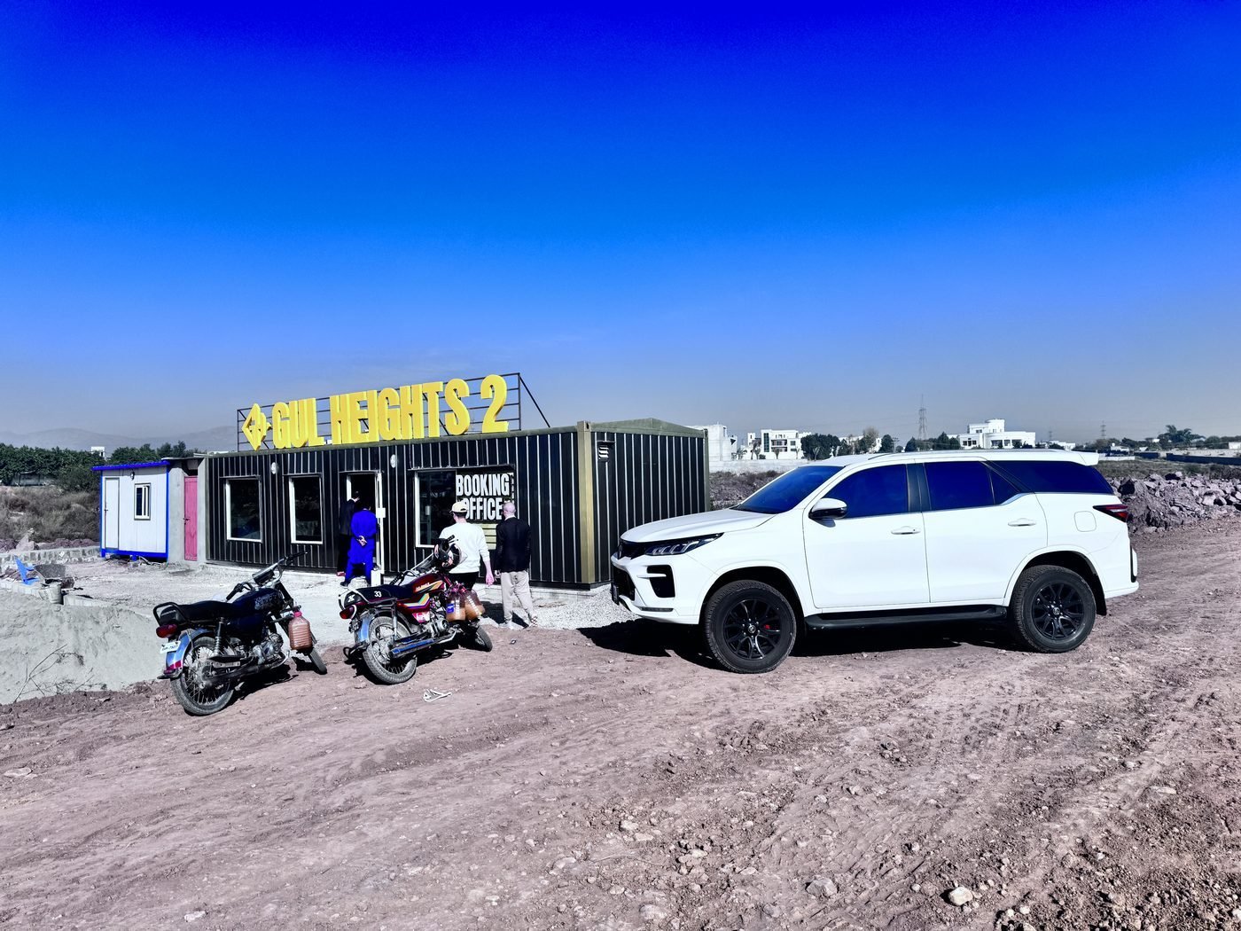 The Gul Heights 2 booking office on site in Islamabad